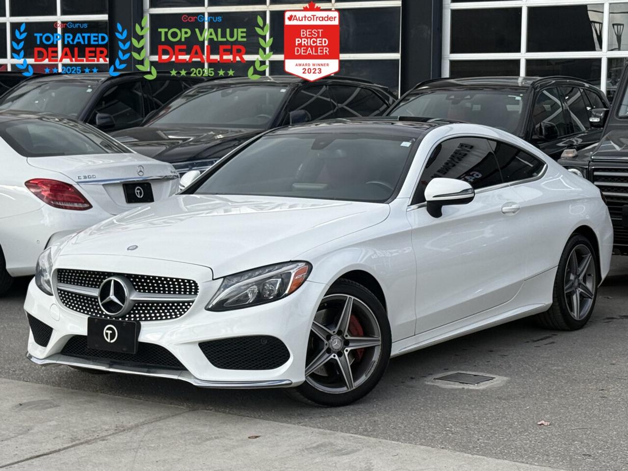 2017 Mercedes-Benz C-Class 300 //AMG PKG | RED LEATHER | PANO | LOADED Photo
