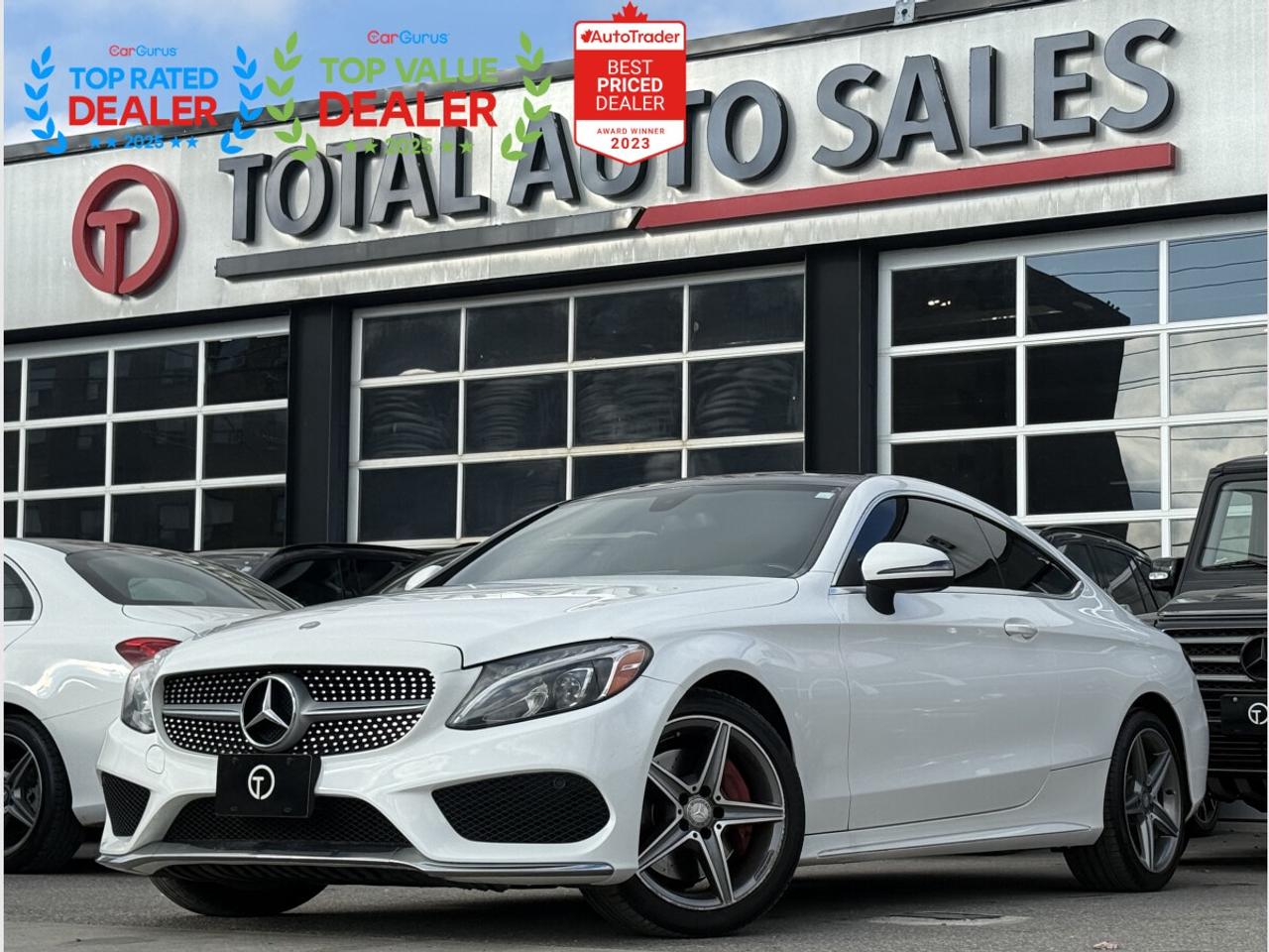 2017 Mercedes-Benz C-Class 300 //AMG PKG | RED LEATHER | PANO | LOADED Photo