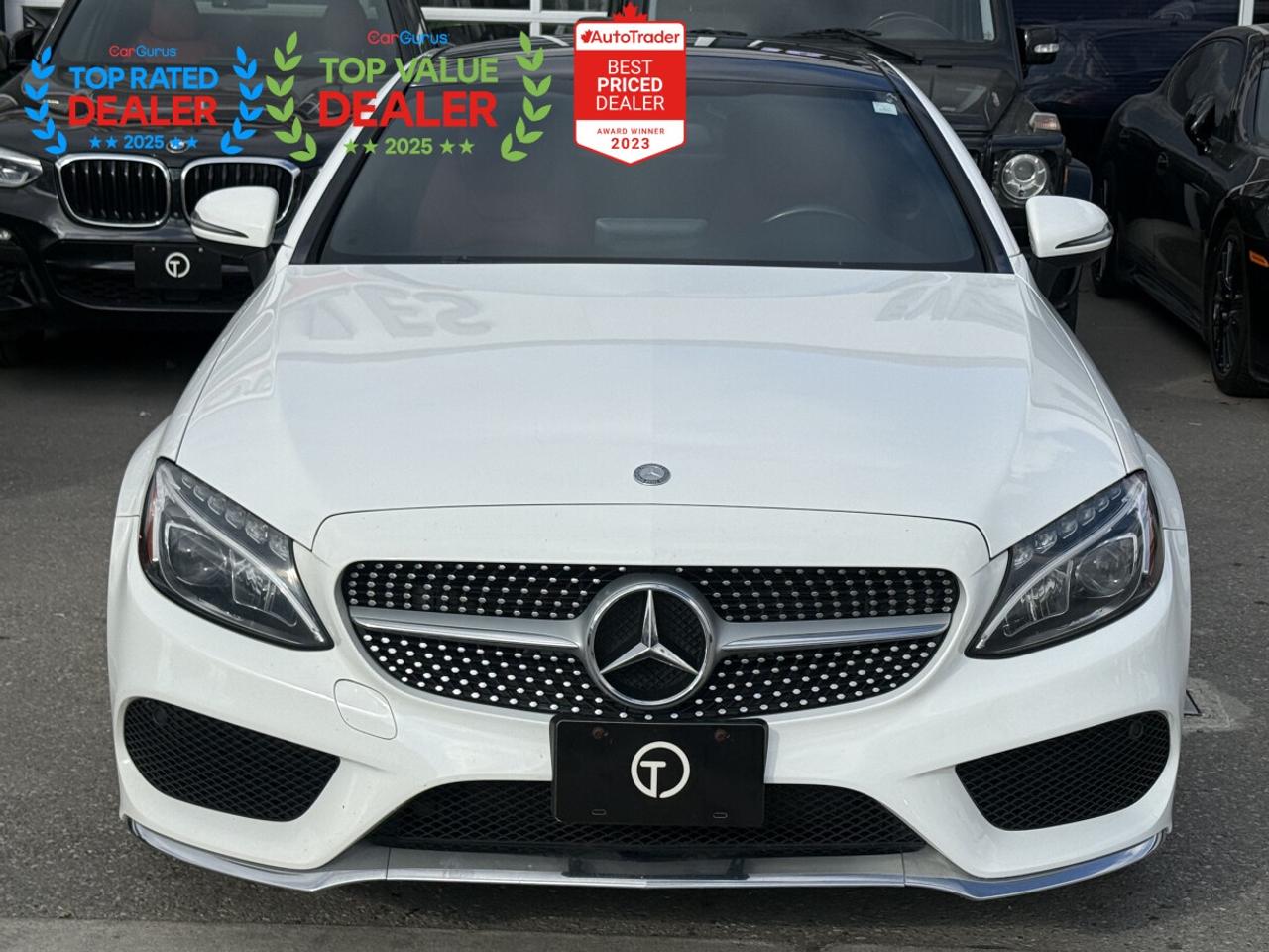 2017 Mercedes-Benz C-Class 300 //AMG PKG | RED LEATHER | PANO | LOADED Photo