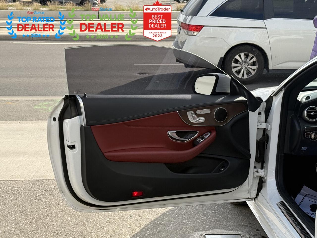 2017 Mercedes-Benz C-Class 300 //AMG PKG | RED LEATHER | PANO | LOADED Photo