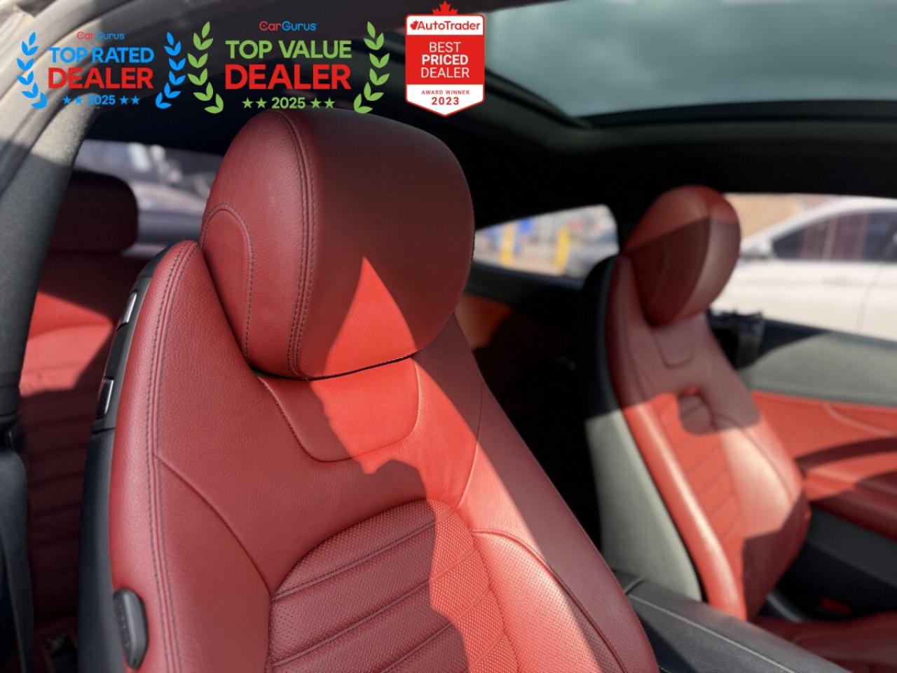 2017 Mercedes-Benz C-Class 300 //AMG PKG | RED LEATHER | PANO | LOADED Photo