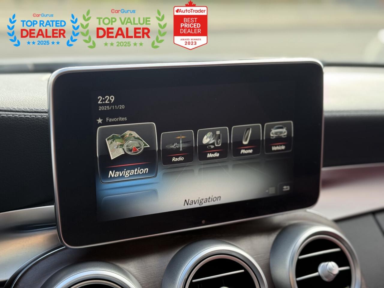 2017 Mercedes-Benz C-Class 300 //AMG PKG | RED LEATHER | PANO | LOADED Photo