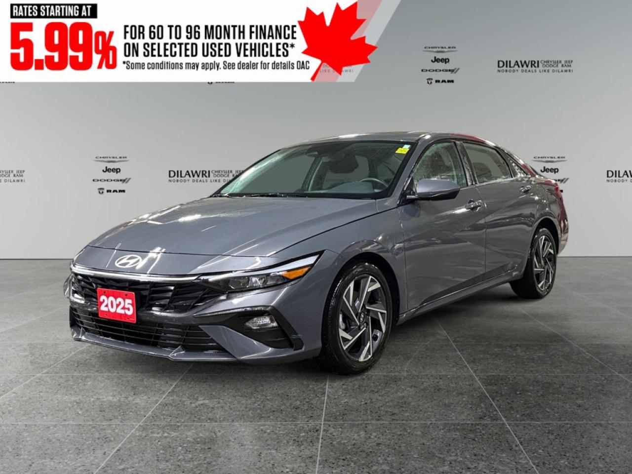 Used 2025 Hyundai Elantra Preferred IVT w/Tech Pkg for sale in Nepean, ON