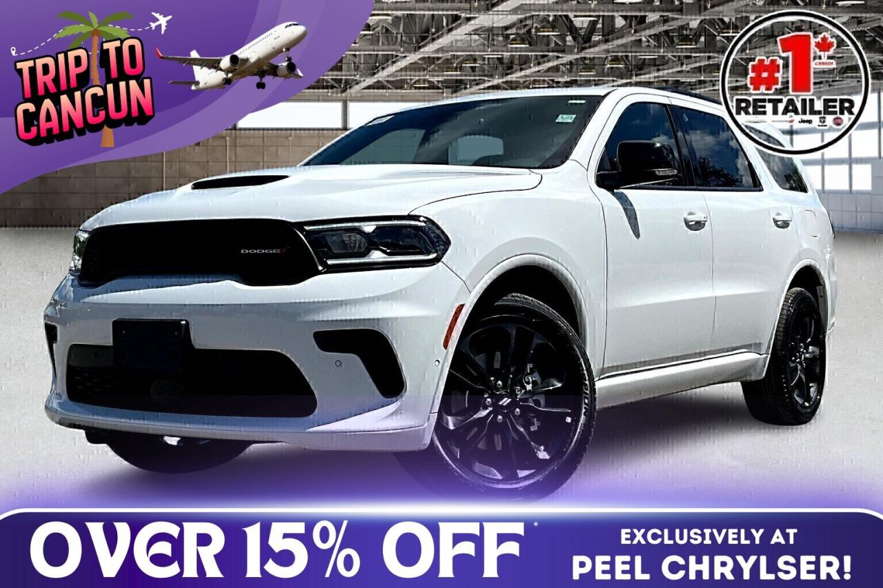 Get a Roundtrip Airfare and 3 Night Accommodation included for Two (2) people with ANY New Car Purchase at Advertised Price*Engage & Explore with Peel Chrysler, Canadas #1 Stellantis FCA Retailer, 9 years in a row! Whether youre inquiring about our latest offers and specials on New or Used Cars, Trucks, SUVS, or seeking guidance, 1-866-652-6197 connects you directly. Dive deeper online or connect with our team to navigate your automotive journey seamlessly. WE TAKE ALL TRADES & CREDIT. WE SHIP ANYWHERE IN CANADA! OUR TEAM IS READY TO SERVE YOU 7 DAYS! *FREE CarFax (click the link above to check it out at no cost to you!)* ______________________________________________________ Peel Chrysler A Trusted Destination: Based in Mississauga, Port Credit, Ontario, we proudly serve customers from all corners of Ontario and Canada including Toronto, Oakville, North York, Richmond Hill, Ajax, Hamilton, Niagara Falls, Brampton, Thornhill, Scarborough, Vaughan, London, Windsor, Cambridge, Kitchener, Waterloo, Brantford, Sarnia, Pickering, Huntsville, Milton, Woodbridge, Maple, Aurora, Newmarket, Orangeville, Georgetown, Stouffville, Markham,