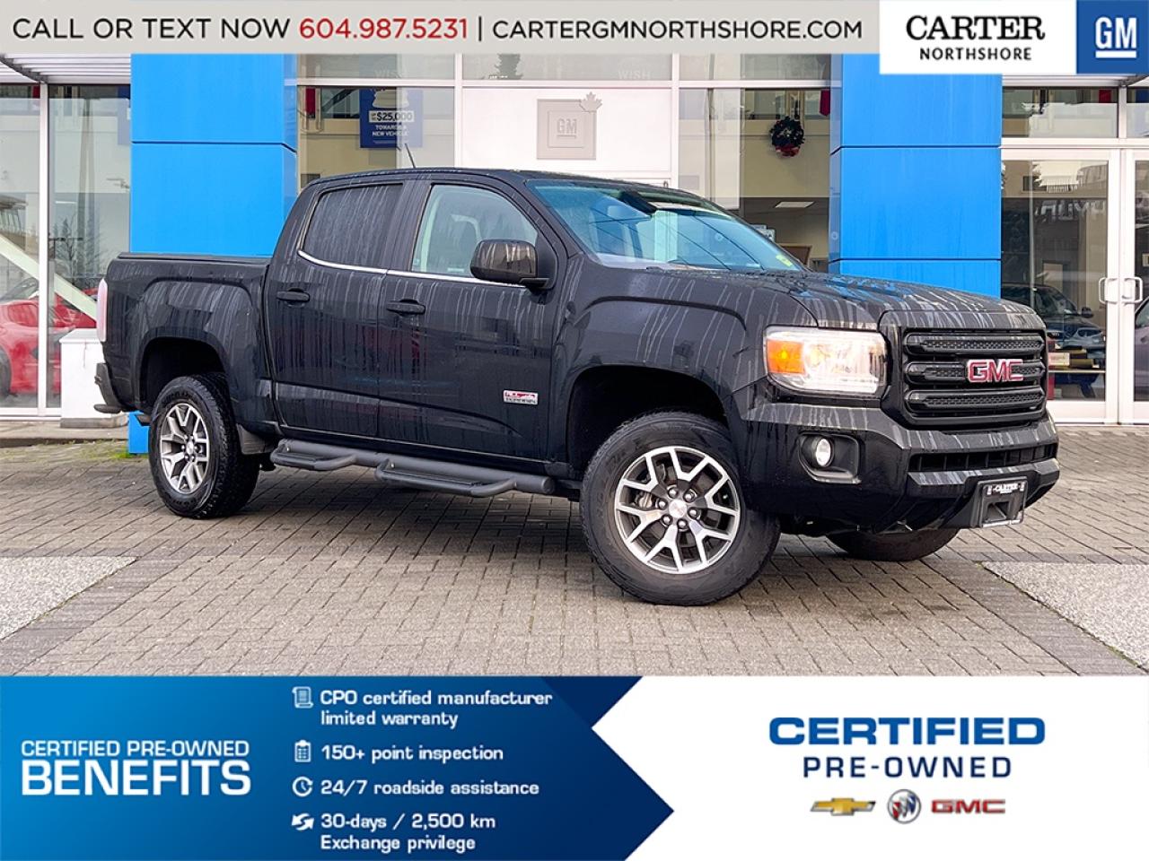 Used 2018 GMC Canyon ALL-TERRAIN 4WD | Auto Lock Diff/Auto Climate Ctrl for sale in North Vancouver, BC