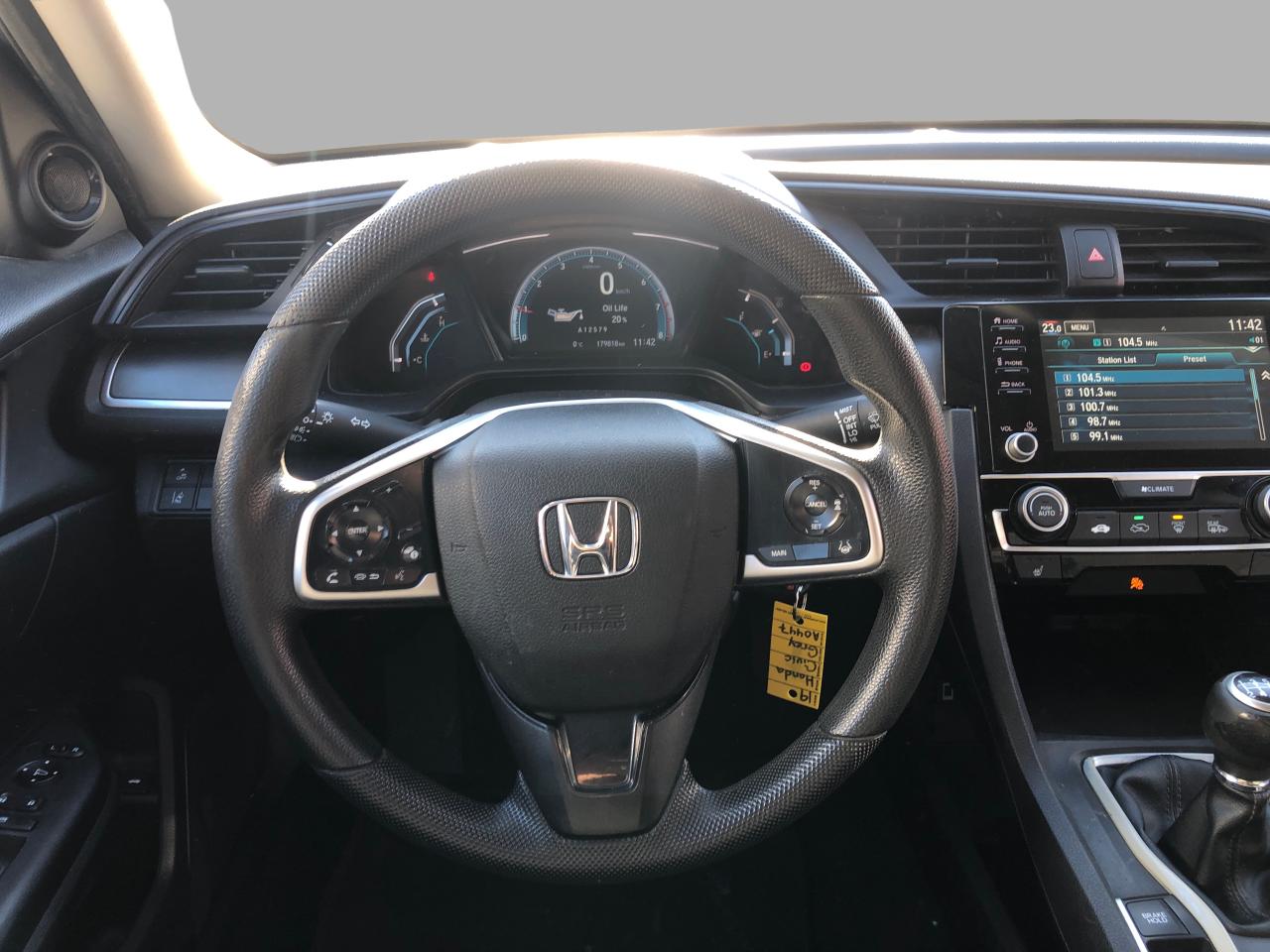 2019 Honda Civic LX / MANUAL / B.CAM / H.SEATS Photo29