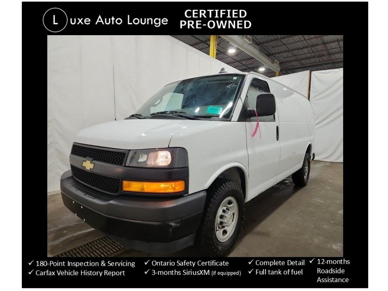 Used 2022 Chevrolet Express Cargo Van LOW KM!! AUTO, POWER GROUP, A/C, CLEAN!! for sale in Orleans, ON