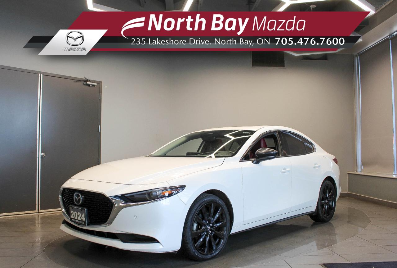 Used 2024 Mazda MAZDA3 GT HEADS UP DISPLAY - GARNET RED LEATHER SEATS - BOSE AUDIO for sale in North Bay, ON