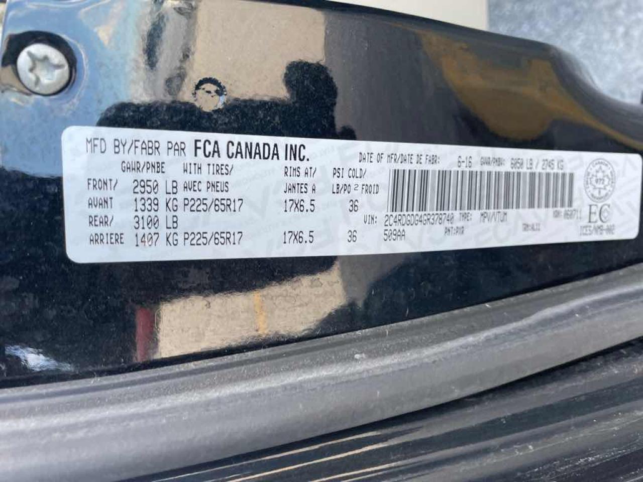 2016 Dodge Grand Caravan Crew - Photo #13