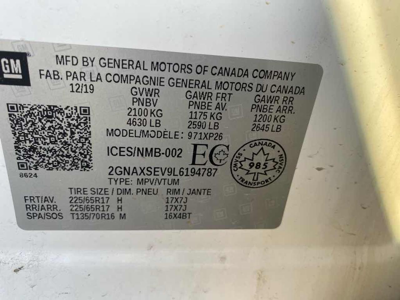 2020 Chevrolet Equinox LS Photo