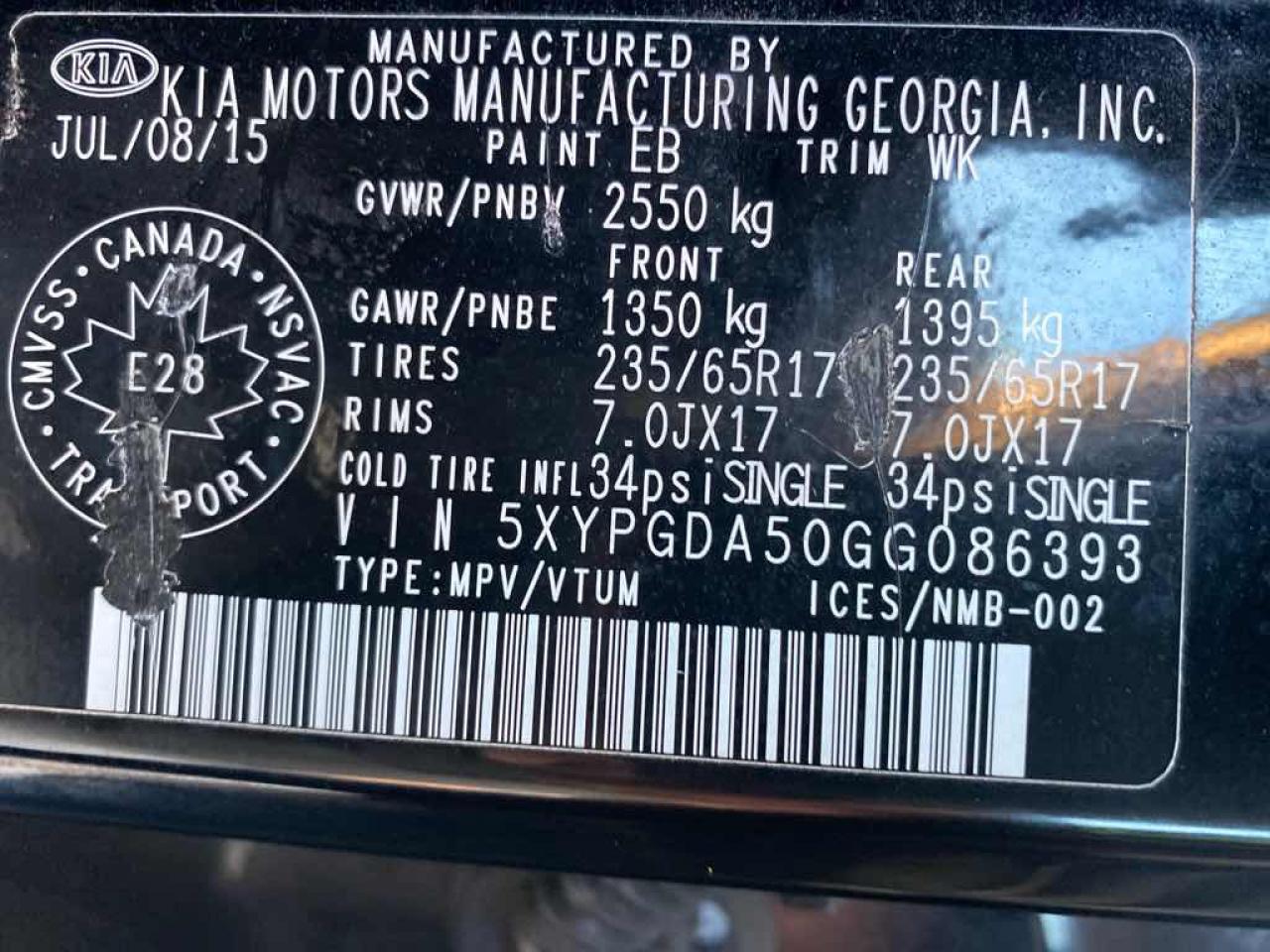 2016 Kia Sorento  - Photo #13