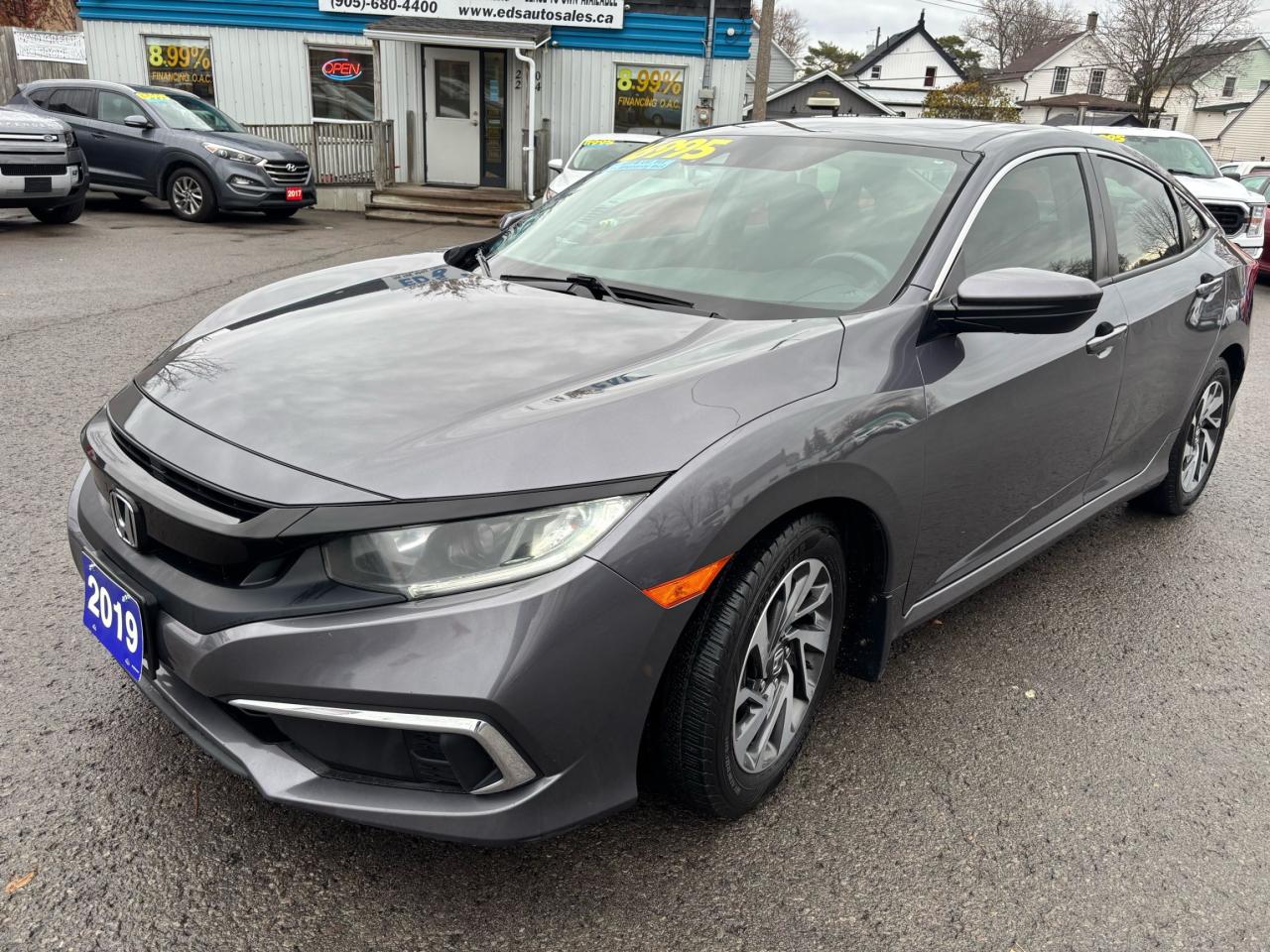 2019 Honda Civic EX, Sunroof, Alloys, Lane Departure Alert,