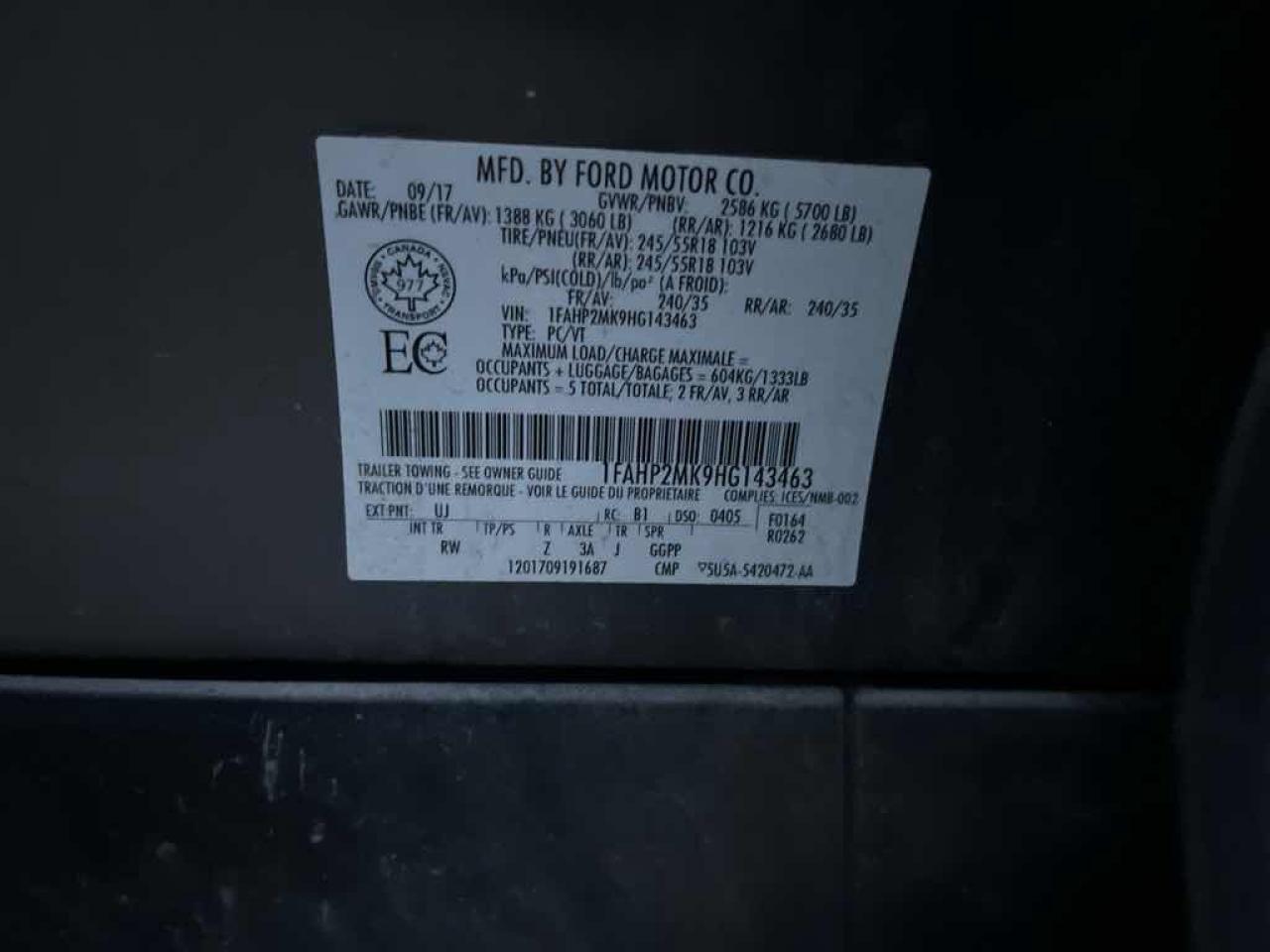 2017 Ford Taurus Police Inte - Photo #13