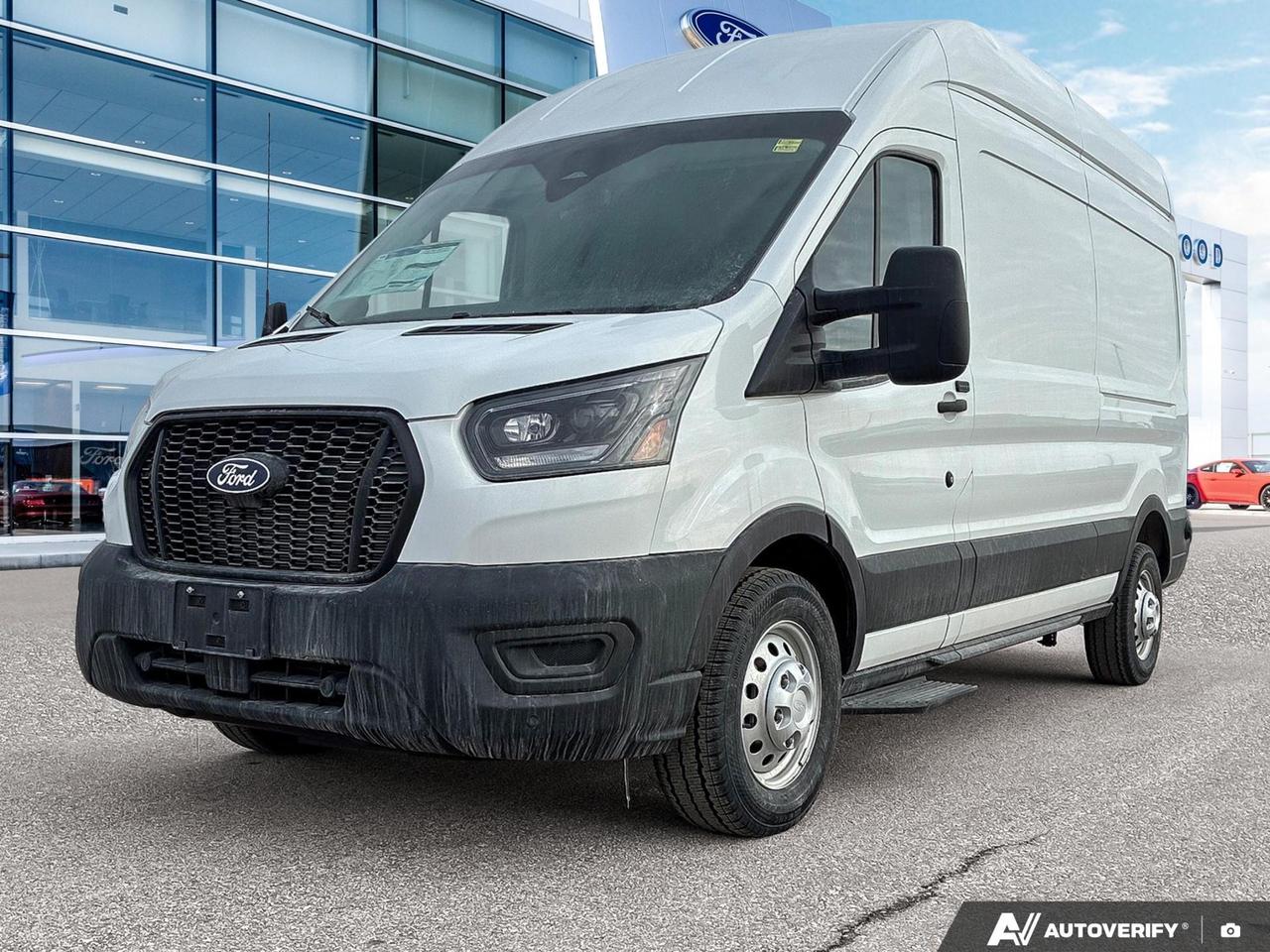 If you need a capable, well-equipped cargo van ready for serious work, this 2026 Ford Transit T-350 148 Hi-Roof AWD checks every box. With All-Wheel Drive, a 3.5L V6, and a factory Upfitter Package already included, this van is primed for commercial conversion or fleet use  and its available at a clearance price with only 11 km on the odometer.

Key Highlights:
- Clearance pricing on a brand-new 2026 model  outstanding value
- All-Wheel Drive (AWD) with 3.5L 6-cylinder engine for year-round reliability
- Factory Upfitter Package  pre-wired and ready for custom work body or shelving installs
- Remote Start included  warm up or cool down the van before your workday begins
- Extended Running Boards for easier cab entry and exit
- 101A Equipment Package with power windows and tilt/telescoping steering column
- Collision Mitigation (forward), Driver Alert, and Hill Hold Control for safer daily driving
- 9,500 lb. GVWR with 148 wheelbase Hi-Roof  maximum cargo capacity in its class

Birchwood Ford makes it straightforward to get into the right work vehicle. Whether youre building out a fleet, setting up a trade vehicle, or need a reliable hauler, our team is ready to help. Reserve this Transit online, start your purchase, or contact us directly with any questions  were here to make the process efficient and transparent.

Visit us at birchwoodford.ca or reach out today to get this clearance unit working for your business.
Birchwood Ford is your choice for New Ford vehicles in Winnipeg. 

At Birchwood Ford, we hold ourselves to the highest standard. Our number one focus is customer satisfaction which has awarded us the Ford of Canadas Presidents Award for 5 consecutive years. This honour is presented to Ford dealers that have proven outstanding results in Sales and Customer Service Excellence.

Are you a newcomer to Canada, recent graduate, first time car buyer or physically challenged? Ask us about our exclusive rebates and how they may apply to you.
 
Interested in seeing/hearing more? Book a test drive or give us a call at (204) 661-9555 and we can help you with whatever you need!

Dealer permit #4454
Dealer permit #4454