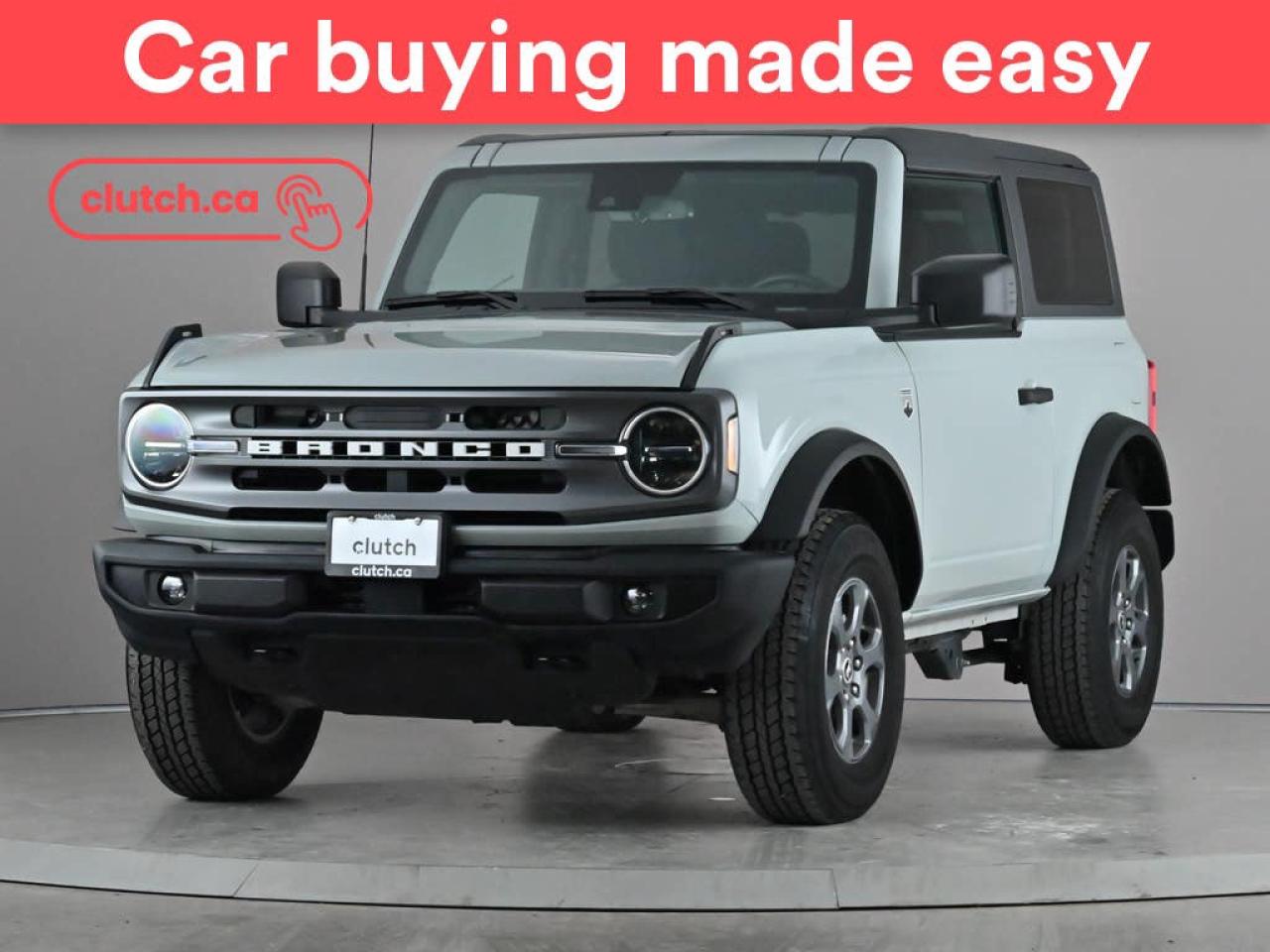 Used 2022 Ford Bronco Big Bend 4x4 w/ Apple CarPlay, Heated Front Seats, Rearview Cam for sale in Toronto, ON