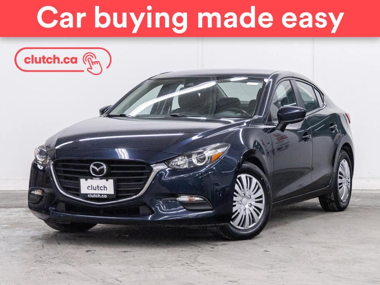 Used 2017 Mazda MAZDA3 GS w/ Heated Front Seats, Heated Steering Wheel, Rearview Cam for sale in Toronto, ON