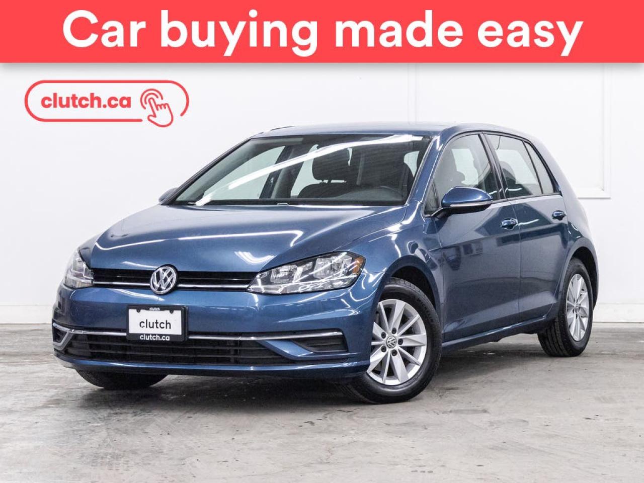 Used 2018 Volkswagen Golf Trendline 5-Door w/ Apple CarPlay & Android Auto, Heated Front Seats, Rearview Cam for sale in Toronto, ON