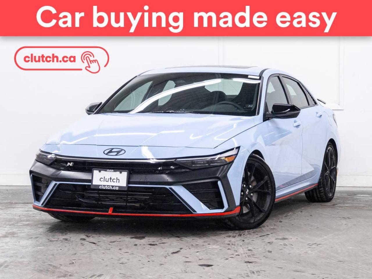 Used 2025 Hyundai Elantra N Base w/ Apple CarPlay & Android Auto, Sunroof, Nav for sale in Toronto, ON