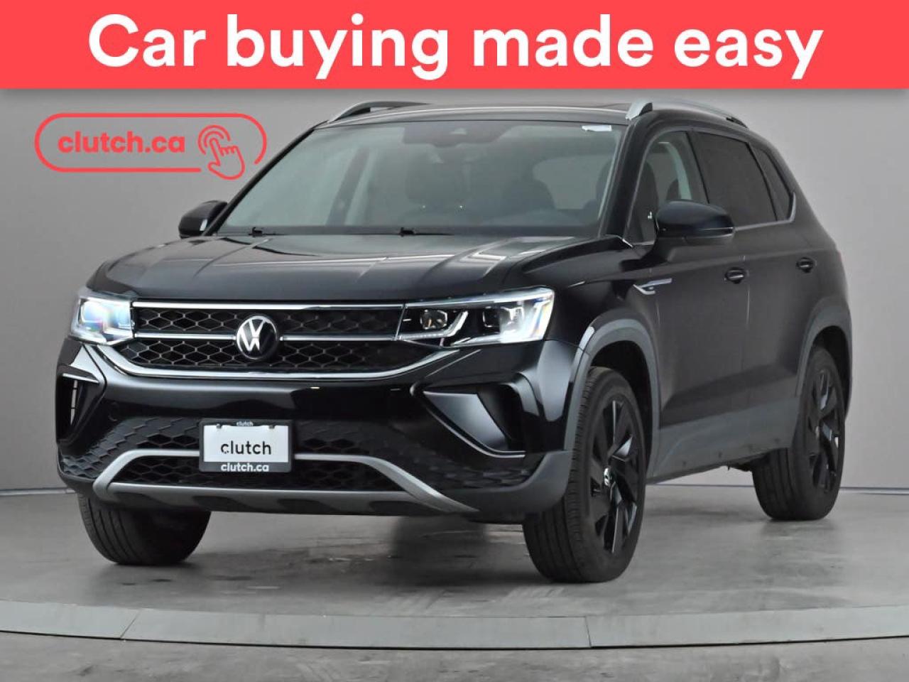 Used 2024 Volkswagen Taos Highline AWD w/ Apple CarPlay, Heated Front Seats, Rearview Cam for sale in Toronto, ON