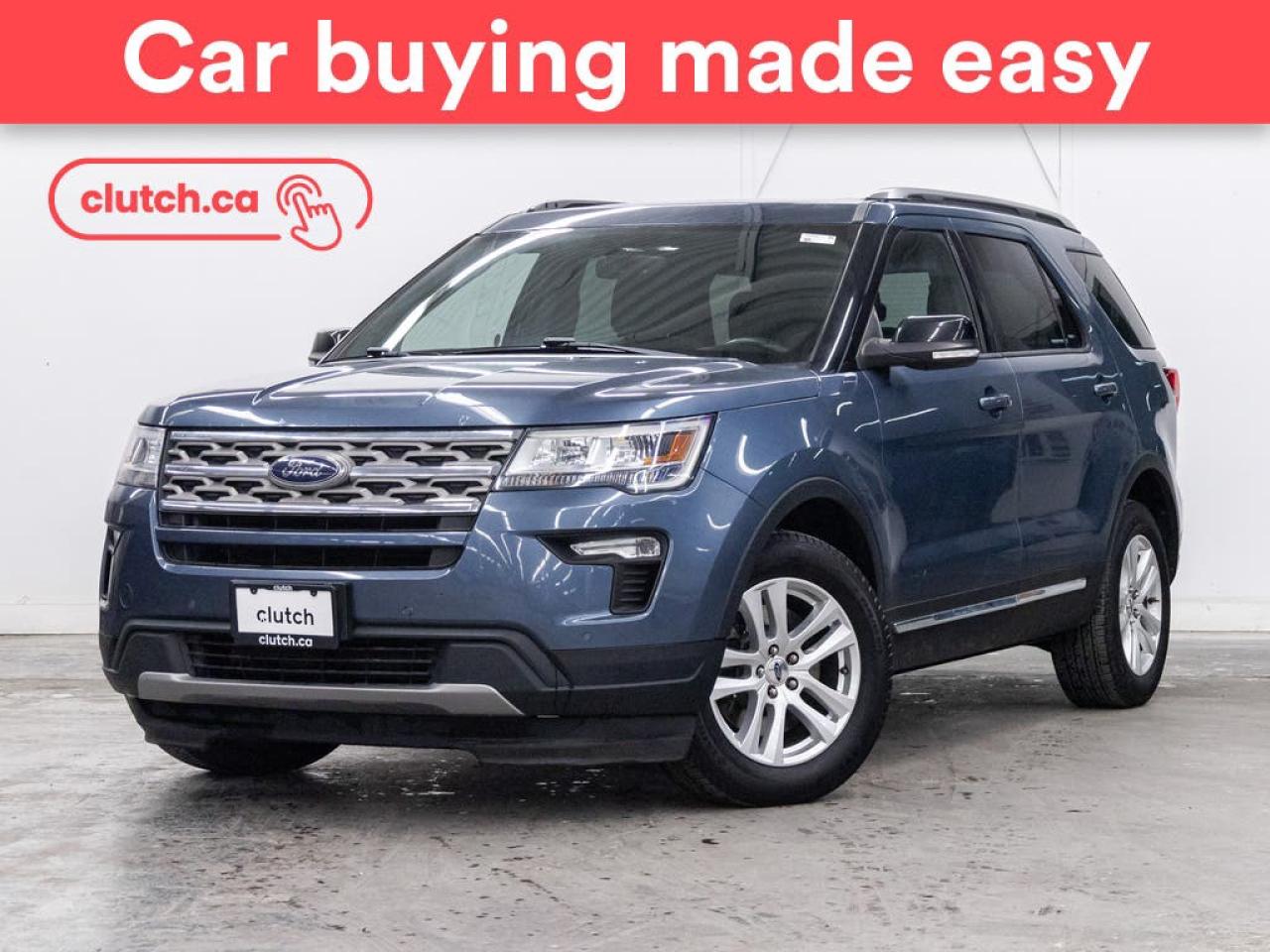 Used 2018 Ford Explorer XLT 4WD w/ Apple CarPlay & Android Auto, Sunroof, Nav for sale in Toronto, ON
