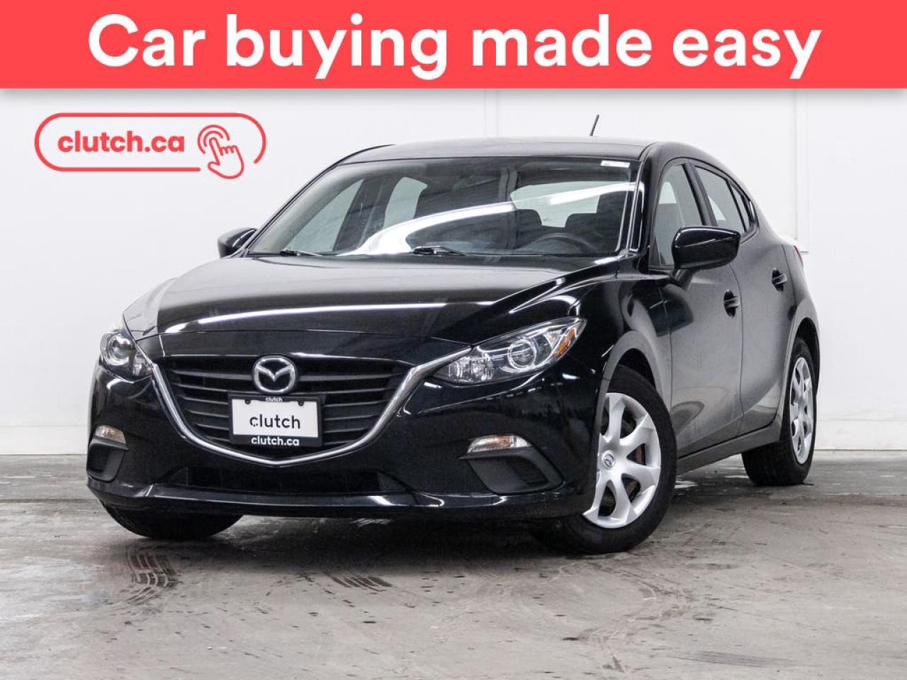 Used 2016 Mazda MAZDA3 Sport GX w/ Rearview Cam, Cruise Control, A/C for sale in Toronto, ON