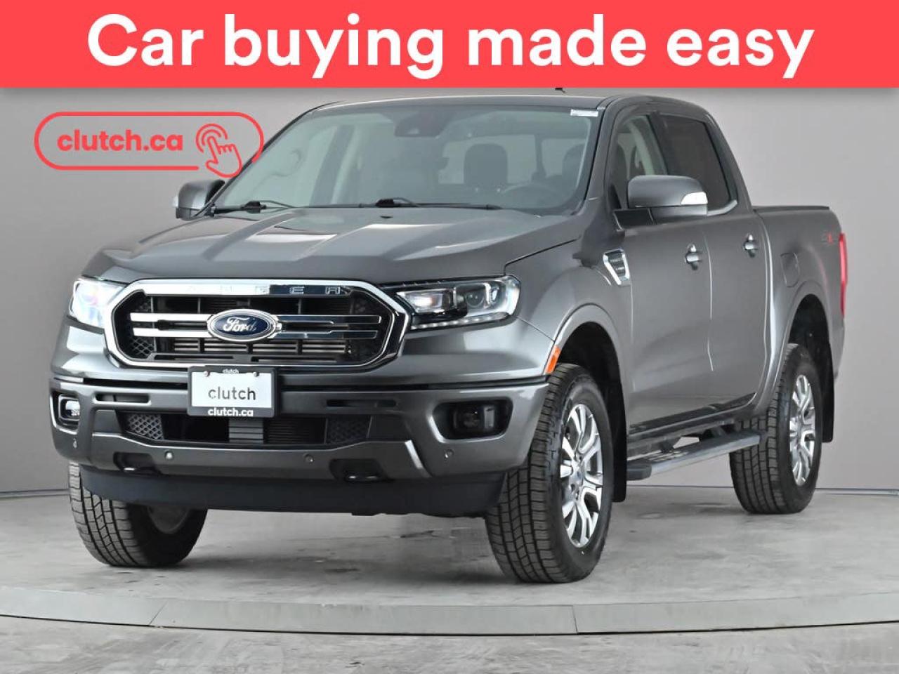 Used 2020 Ford Ranger Lariat SuperCrew 5 ft 4x4 w/ Apple CarPlay, Heated Front Seats, Rearview Cam for sale in Toronto, ON