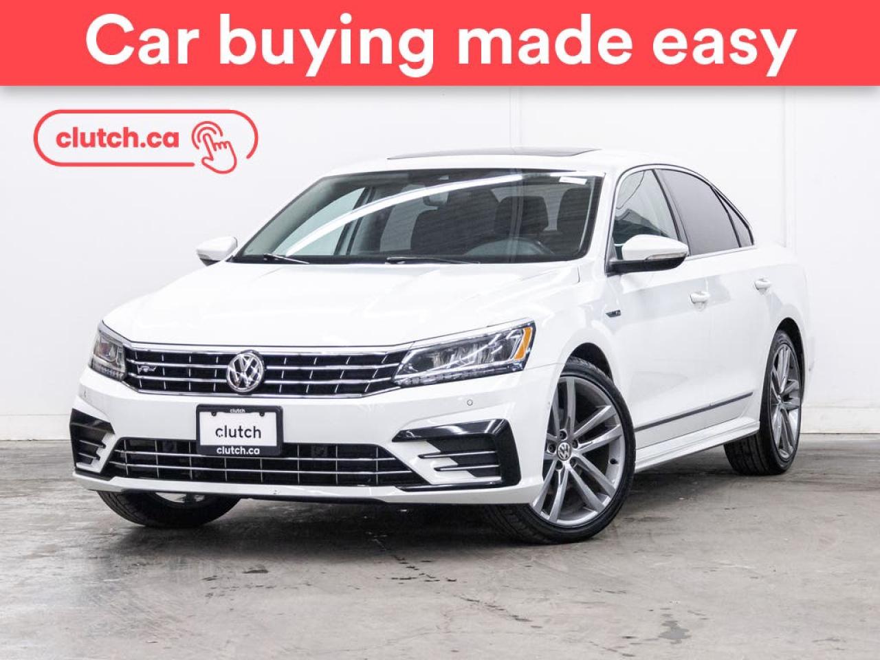 Used 2017 Volkswagen Passat Highline w/ Apple CarPlay & Android Auto, Sunroof, Nav for sale in Toronto, ON