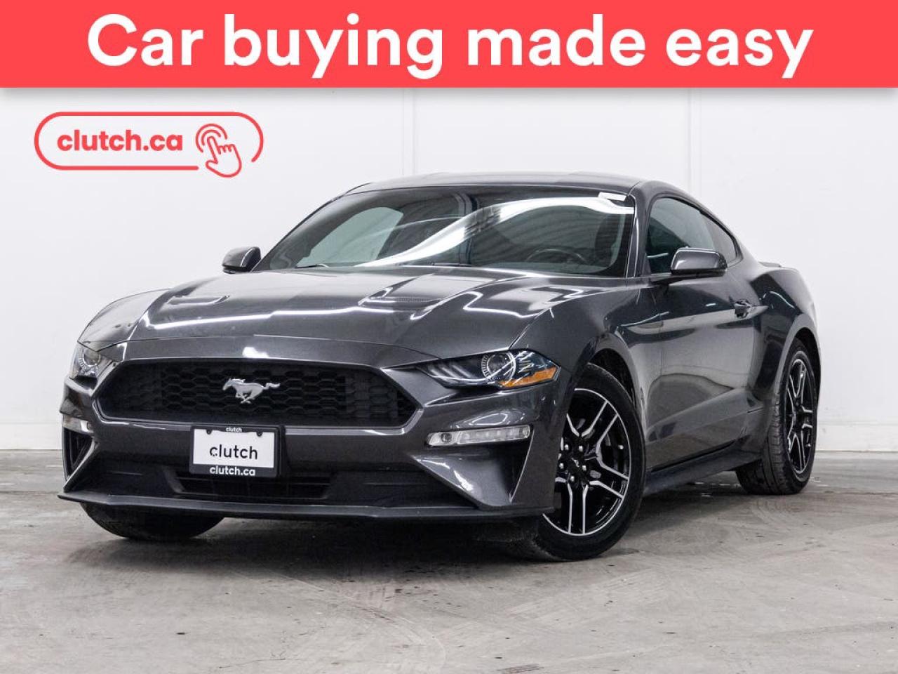 Used 2019 Ford Mustang EcoBoost Premium w/ Apple CarPlay & Android Auto, Heated Front Seats, Ventilated Front Seats for sale in Toronto, ON