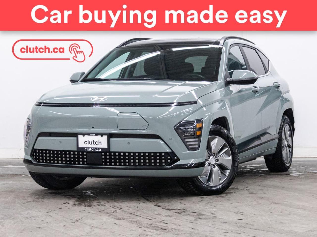 Used 2024 Hyundai KONA Electric Ultimate w/ Apple CarPlay & Android Auto, Heated Front Seats, Rearview Camera for sale in Toronto, ON