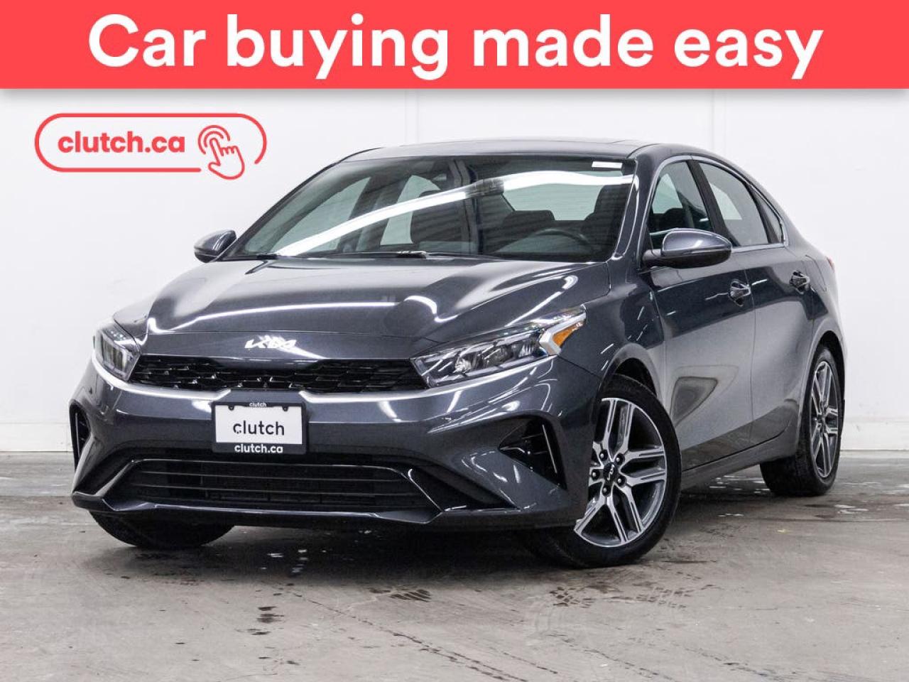 Used 2023 Kia Forte EX+ w/ Apple CarPlay & Android Auto, Heated Front Seats, Sunroof for sale in Toronto, ON