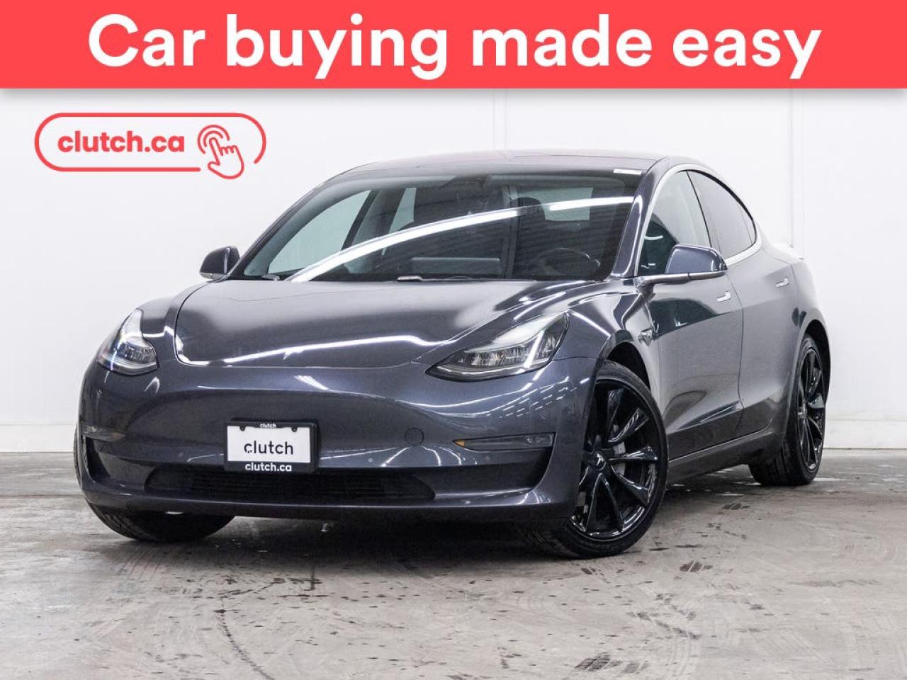 Used 2019 Tesla Model 3 Long Range AWD w/ Navigation, Heated Front Seats, Rearview Camera for sale in Toronto, ON