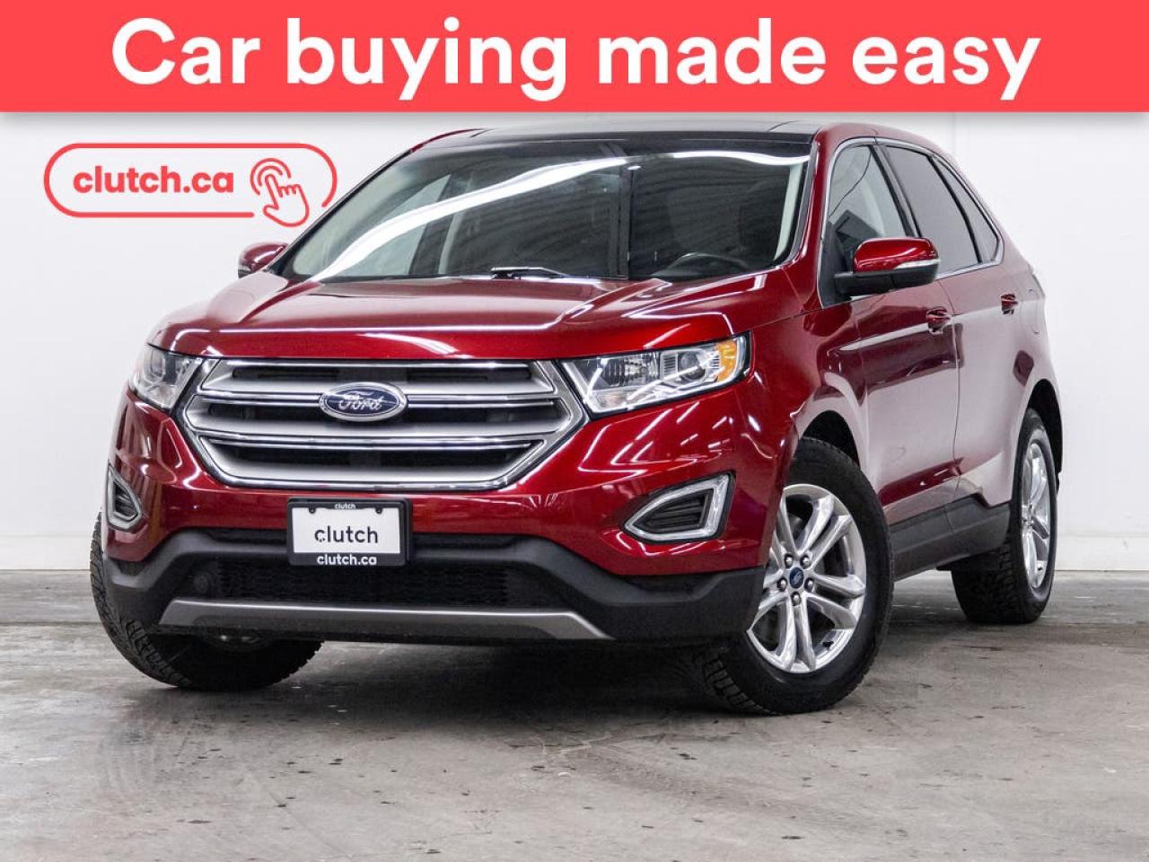Used 2018 Ford Edge SEL AWD w/Apple CarPlay, Heated Front Seats, Rearview Cam for sale in Toronto, ON