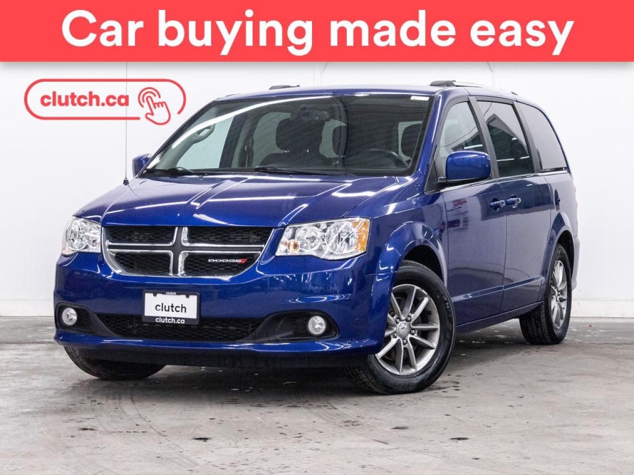 Used 2018 Dodge Grand Caravan Crew Plus w/ Heated Front Seats, Bluetooth, Rearview Cam for sale in Toronto, ON