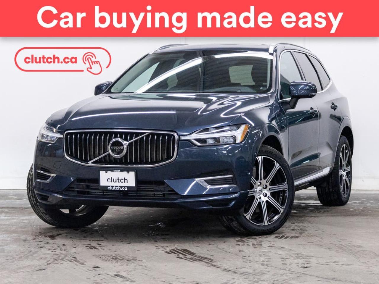 Used 2020 Volvo XC60 T8 eAWD Plug-In Hybrid Inscription w/ Apple CarPlay & Android Auto, Heated Front Seats, Rearview Camera for sale in Toronto, ON