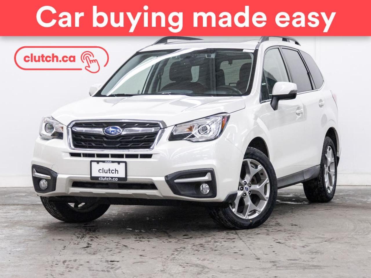 Used 2017 Subaru Forester 2.5i Limited AWD w/ Navigation, Heated Front Seats, Rearview Camera for sale in Toronto, ON