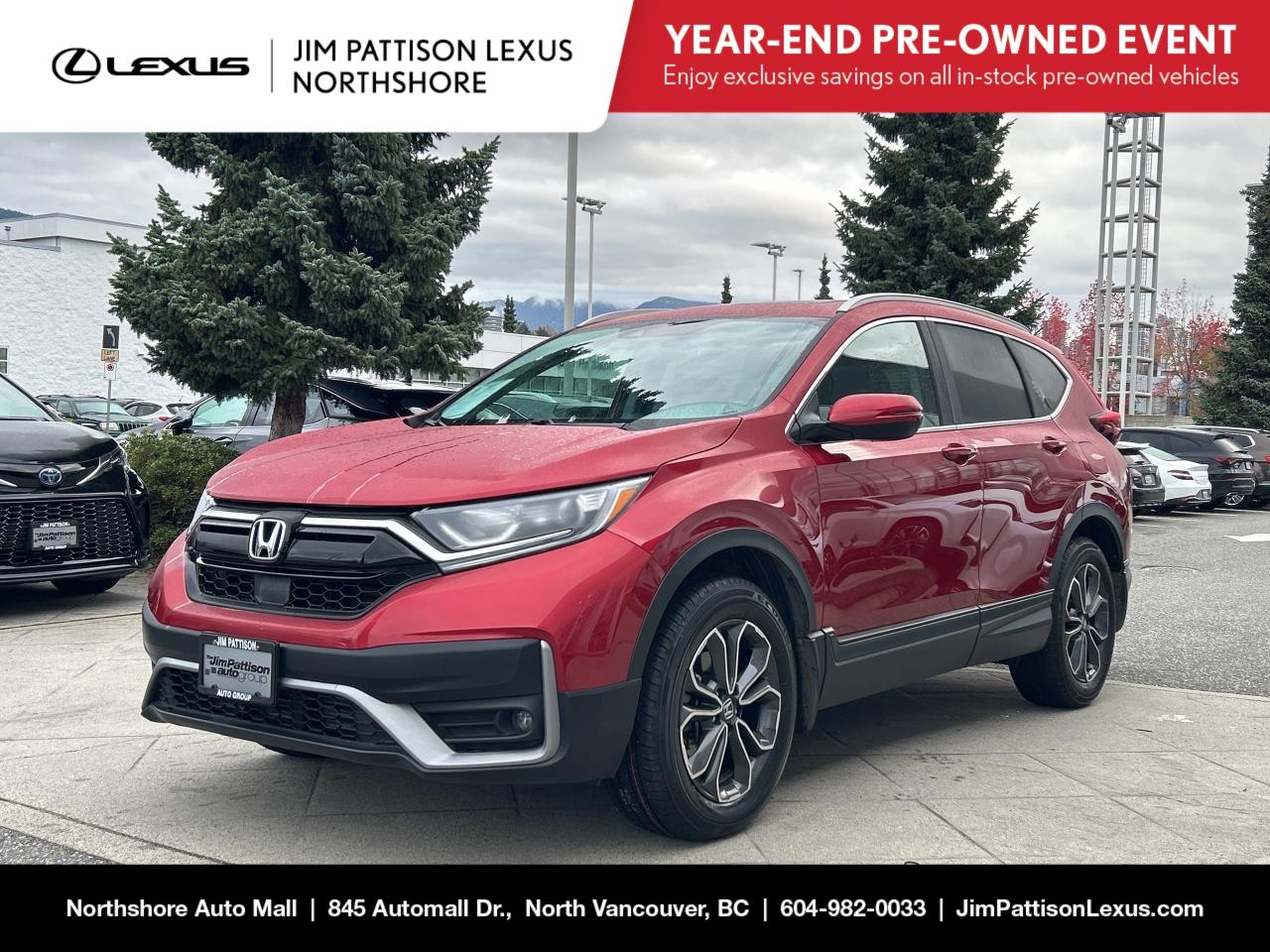 Used 2020 Honda CR-V EX-L 4WD / EX-L / No Accident / Local Car for sale in North Vancouver, BC