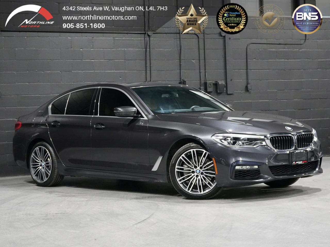 Used 2018 BMW 5 Series 530e xDrive iPerformance Plug-In Hybrid/HUD/CAM for sale in Vaughan, ON