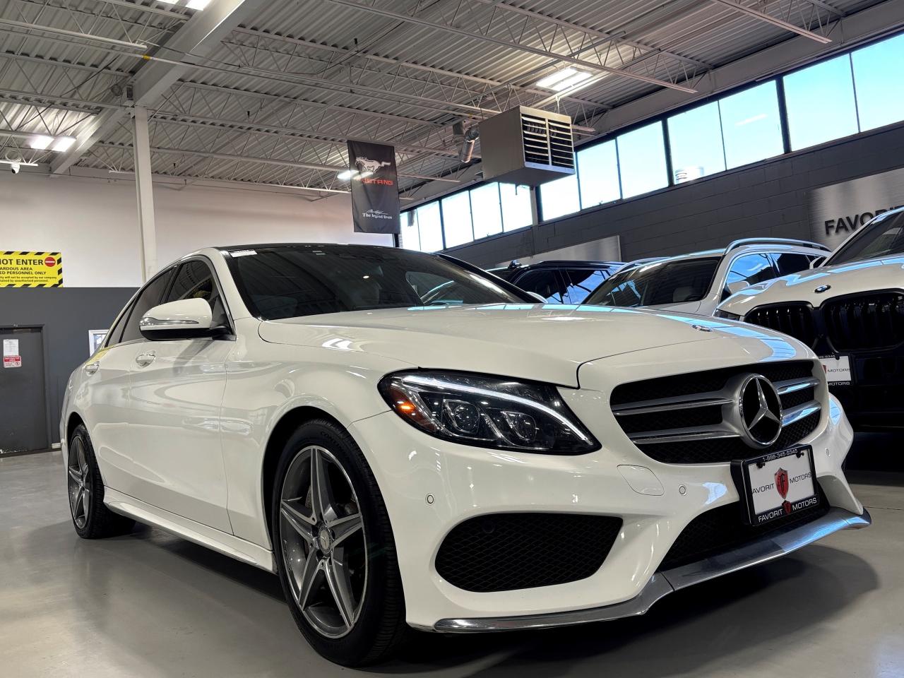 2015 Mercedes-Benz C-Class C300|4MATIC|AMGPKG|CREAMLEATHER|WOOD|NAV|HEADSUP|+ - Photo #2