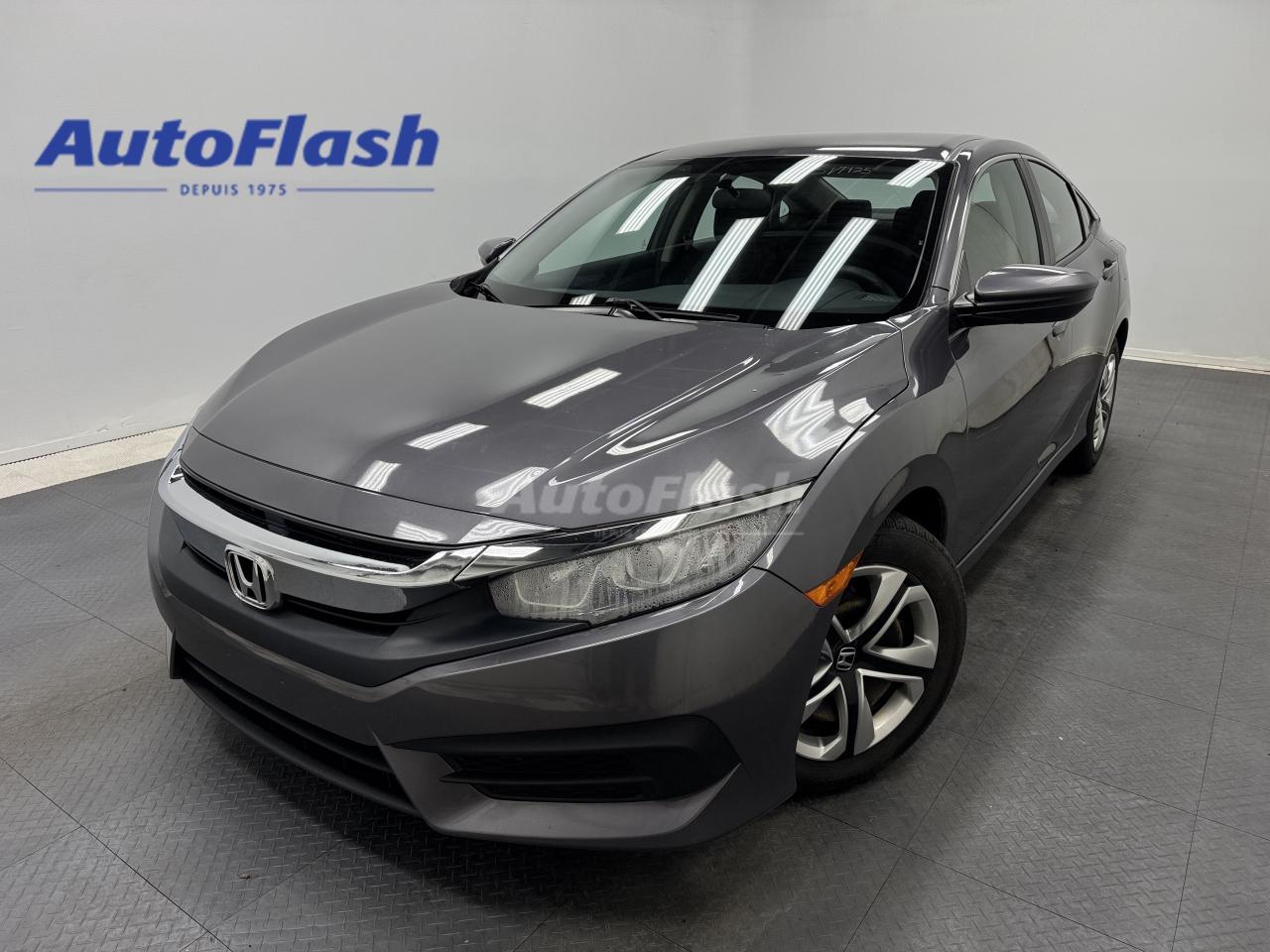 Used 2018 Honda Civic Sedan LX, CARPLAY, CAMERA, SIÈGES CHAUFFANTS for sale in Saint-Hubert, QC