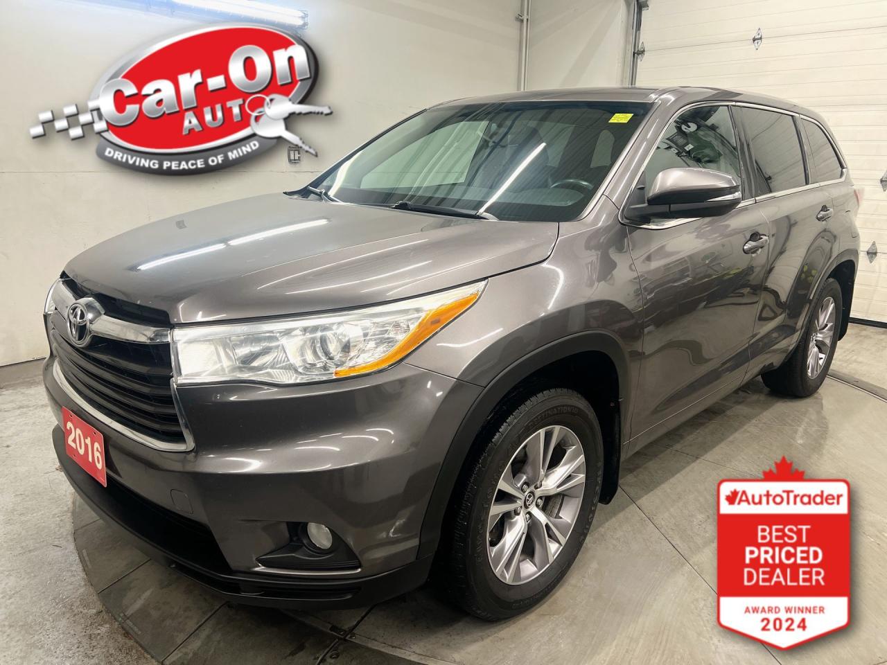 2016 Toyota Highlander LE CONENIENCE AWD | 8-PASS | HTD SEATS | ALLOYS Photo0