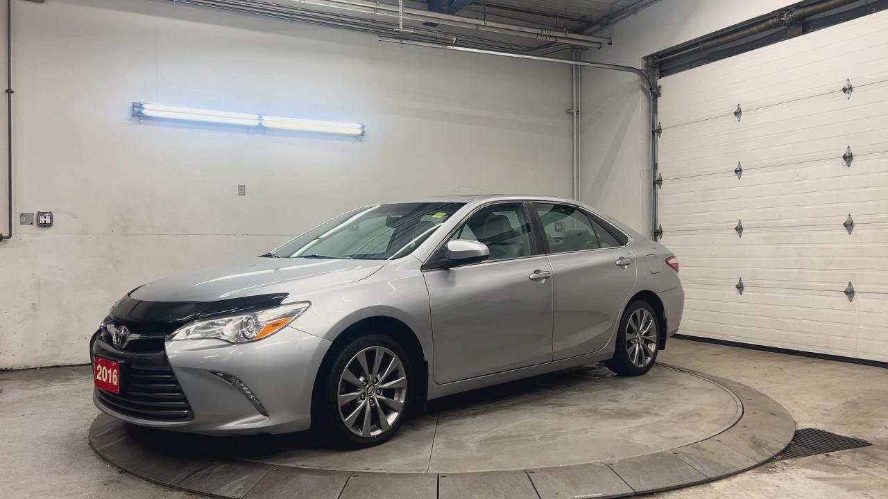 2016 Toyota Camry XLE |LOW KMS! |HTD LEATHER |SUNROOF | NAV |ALLOYS Photo