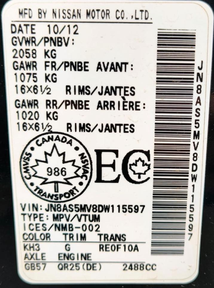 2013 Nissan Rogue S 4dr All-wheel Drive CVT Photo