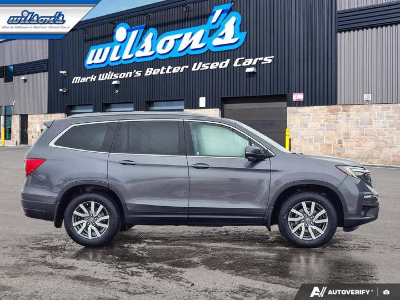 2021 Honda Pilot EX-L Navi AWD | Leather | Sunroof | Nav | Adaptive Cruise | Heated Wheel + Seats | and More ! Photo
