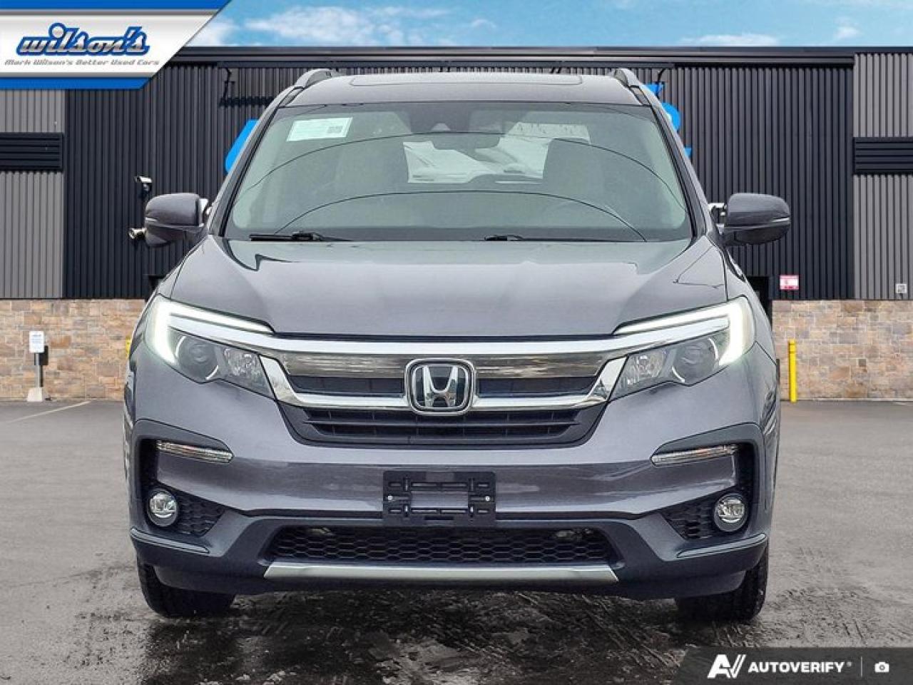 2021 Honda Pilot EX-L Navi AWD | Leather | Sunroof | Nav | Adaptive Cruise | Heated Wheel + Seats | and More ! Photo