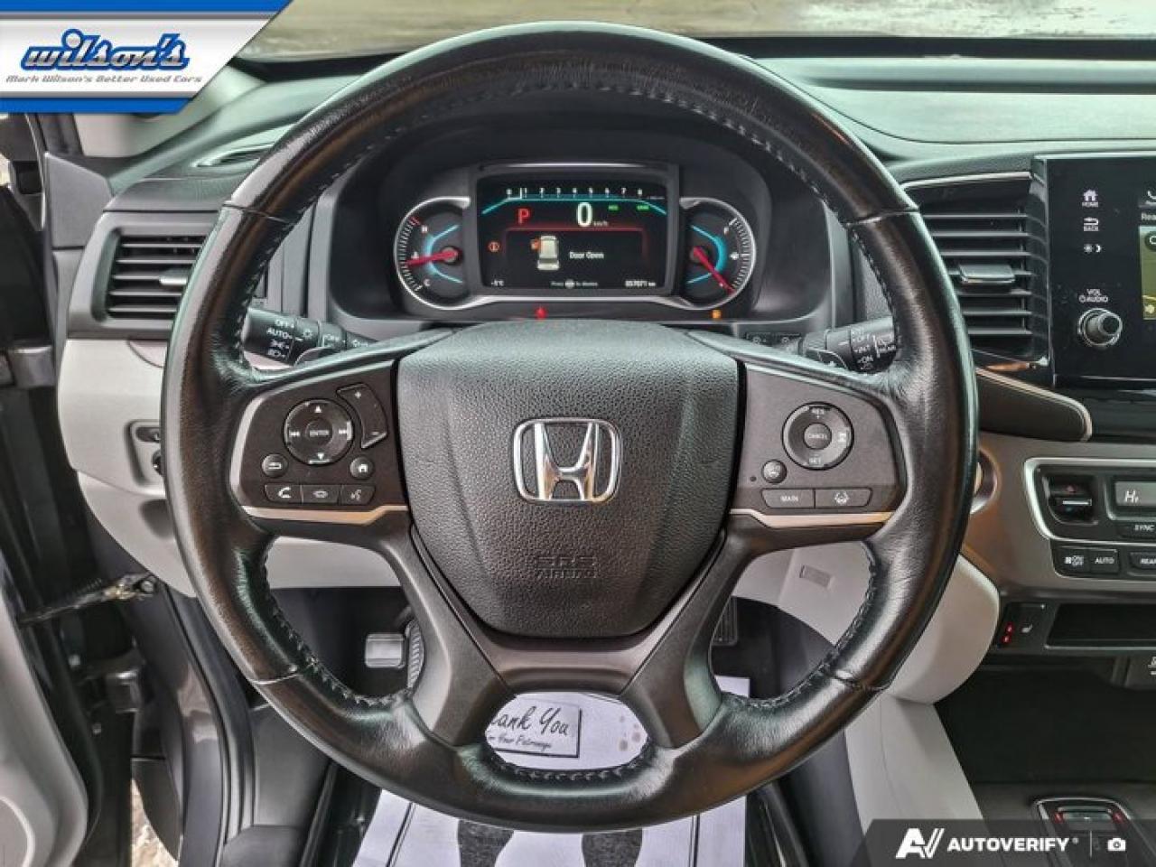 2021 Honda Pilot EX-L Navi AWD | Leather | Sunroof | Nav | Adaptive Cruise | Heated Wheel + Seats | and More ! Photo