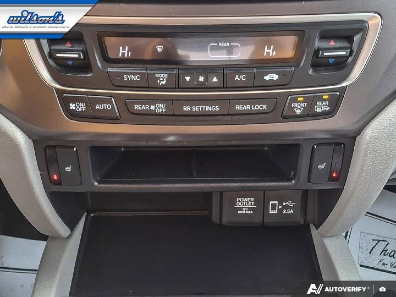 2021 Honda Pilot EX-L Navi AWD | Leather | Sunroof | Nav | Adaptive Cruise | Heated Wheel + Seats | and More ! Photo