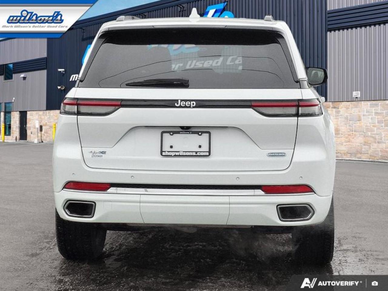 2022 Jeep Grand Cherokee 4xe Overland 4x4 | PHEV | Leather | Nav | 19 Speaker Audio | Heated Wheel | Cooled Seats and More ! Photo