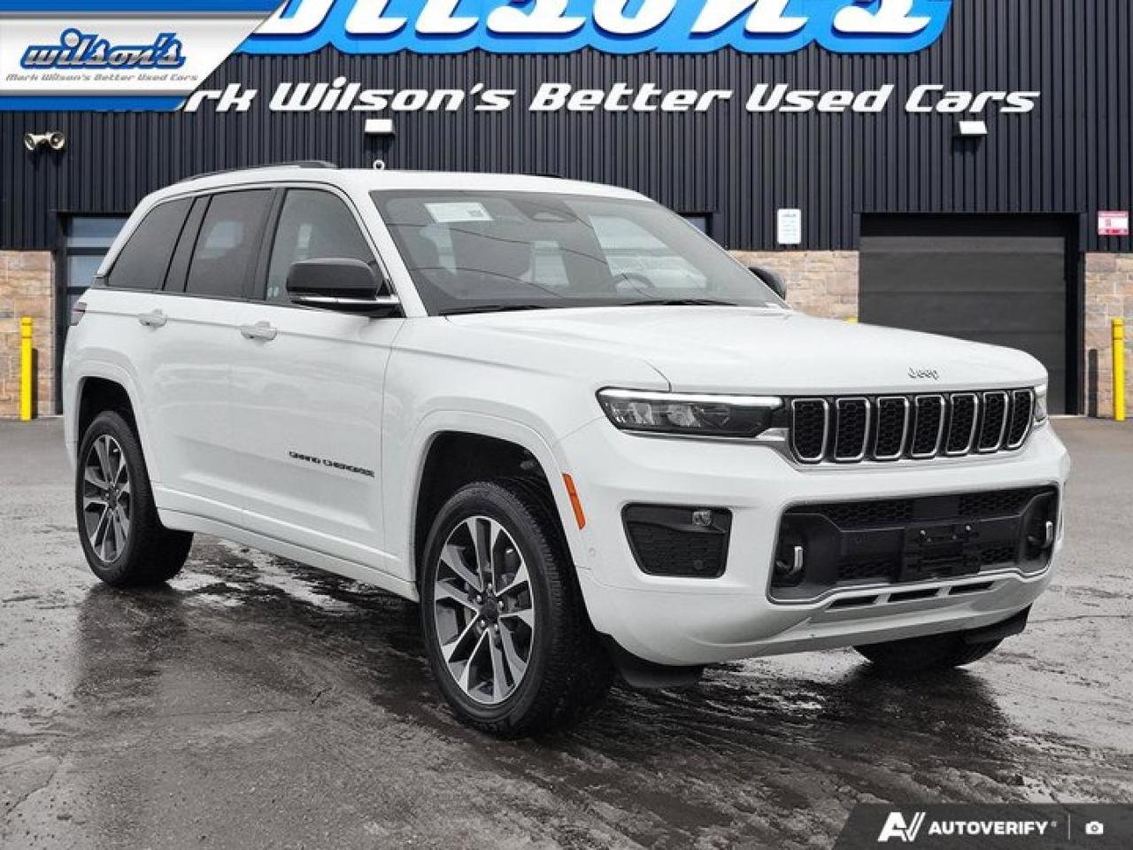 2022 Jeep Grand Cherokee 4xe Overland 4x4 | PHEV | Leather | Nav | 19 Speaker Audio | Heated Wheel | Cooled Seats and More ! Photo