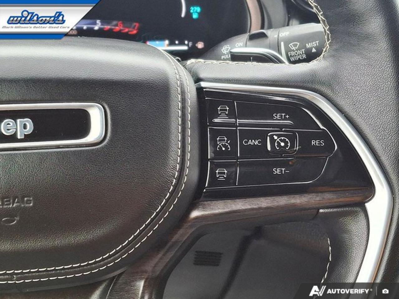 2022 Jeep Grand Cherokee 4xe Overland 4x4 | PHEV | Leather | Nav | 19 Speaker Audio | Heated Wheel | Cooled Seats and More ! Photo