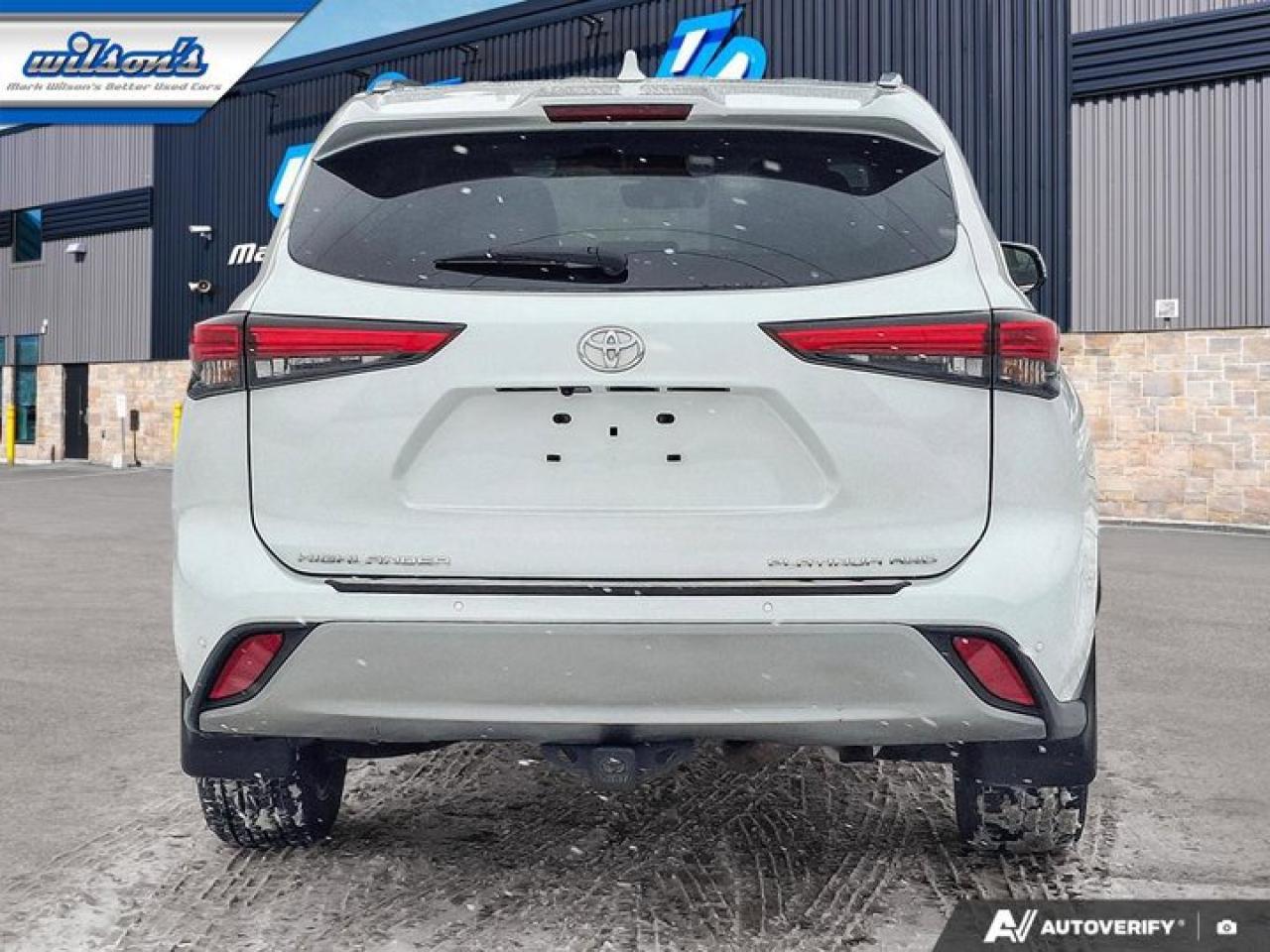 2022 Toyota Highlander Platinum | HUD | 360 Camera | Leather | Nav | Sunroof | JBL | Cooled + Heated Seats | and Much More! Photo